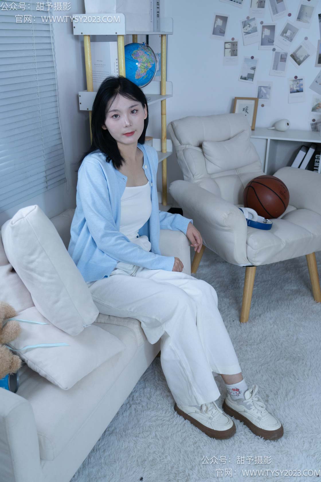 甜予摄影060期：梨子-板鞋、脏白棉袜、裸足-觅颜社