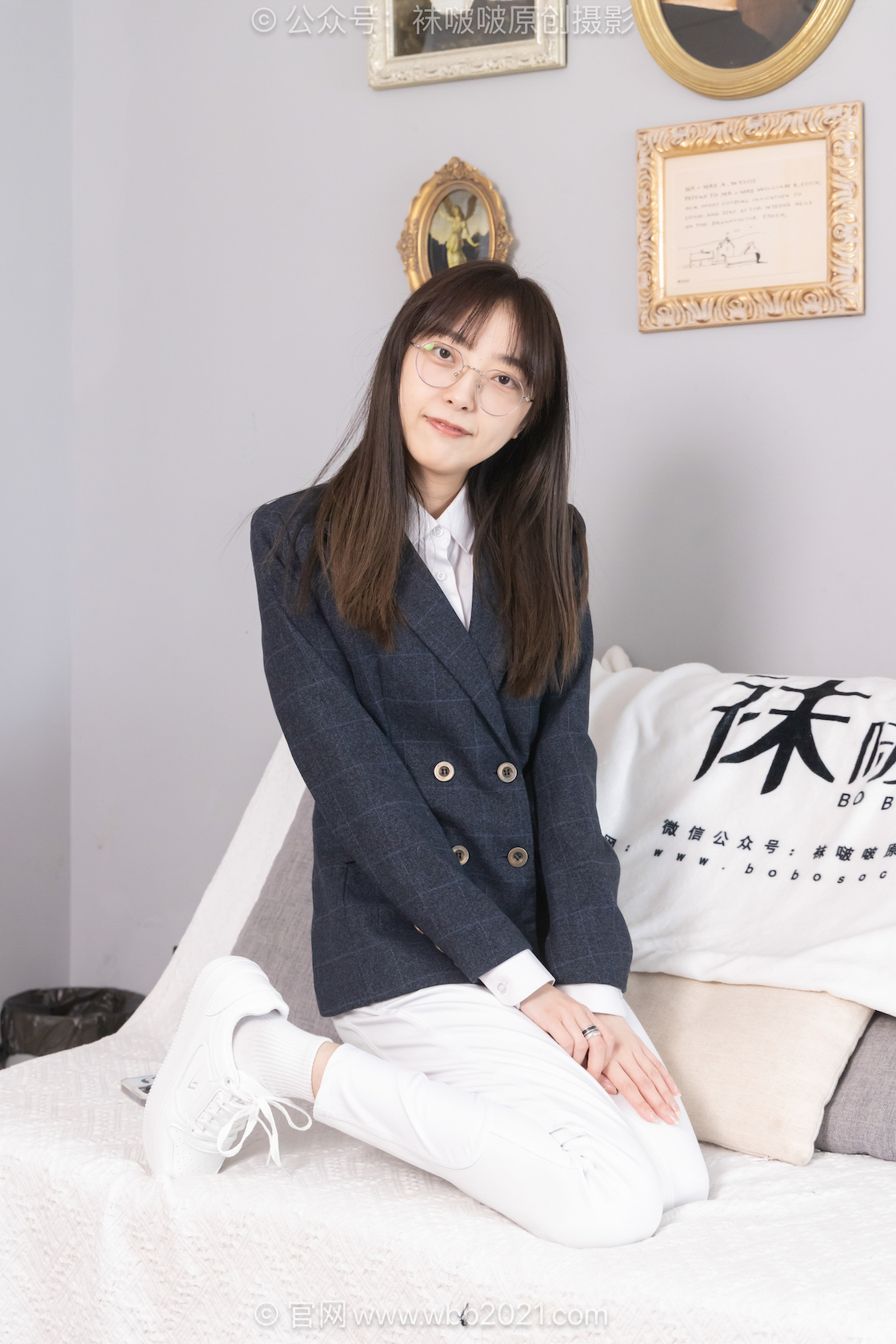 图片[3]-袜啵啵613期：稚予-长靴、板鞋、白棉袜、裸足-觅颜社