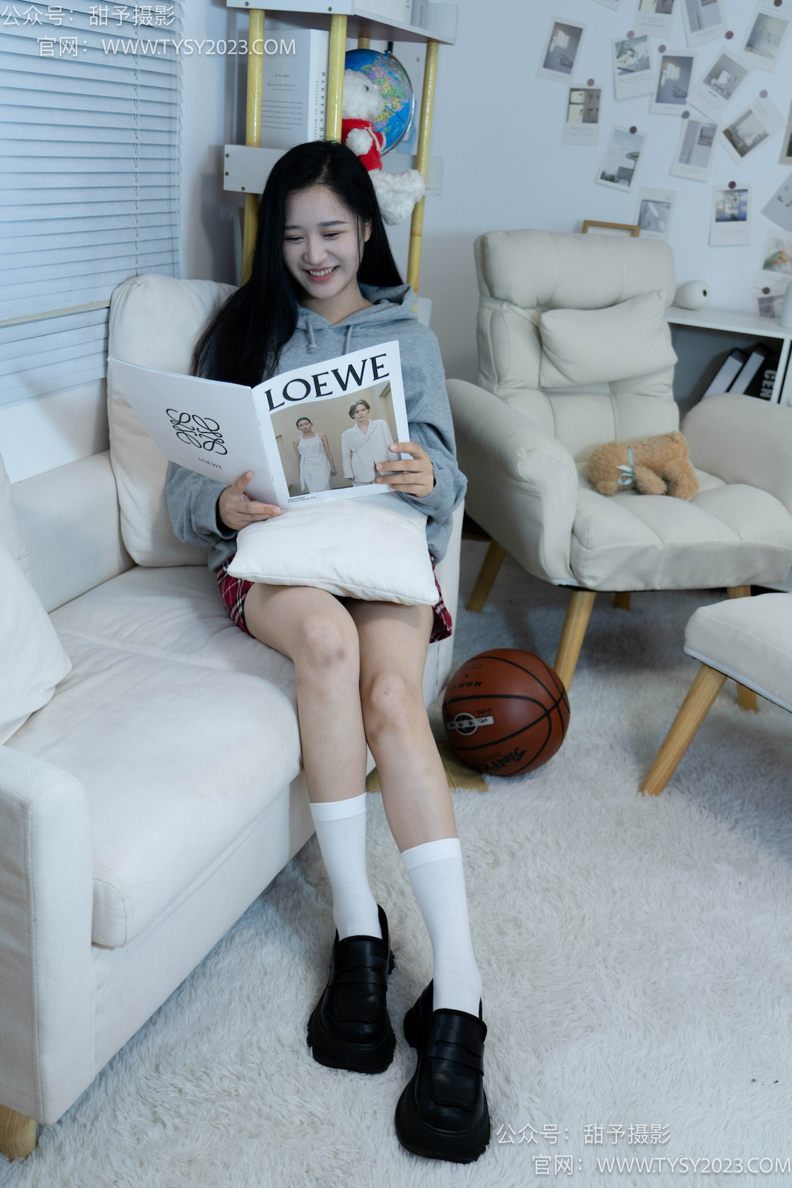 图片[3]-甜予摄影023期：澜澜-皮鞋、白棉袜、裸足-觅颜社