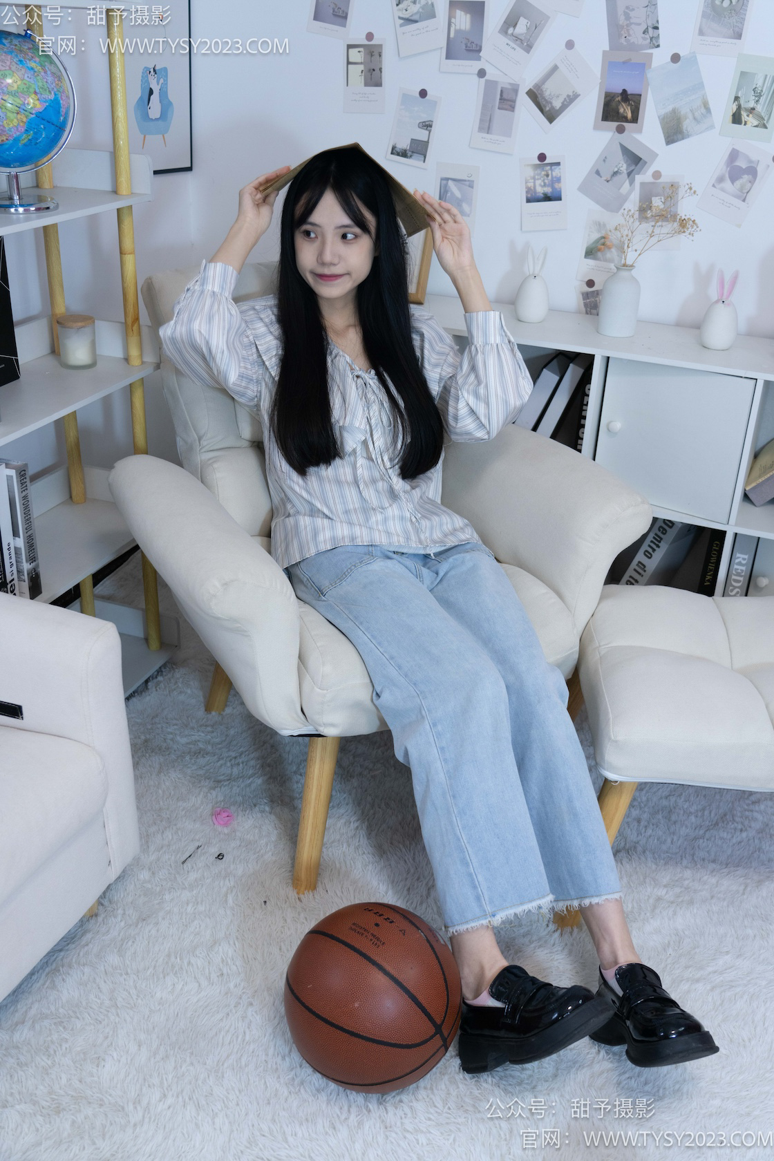 图片[3]-甜予摄影028期：胡桃-皮鞋、白棉袜、裸足-觅颜社