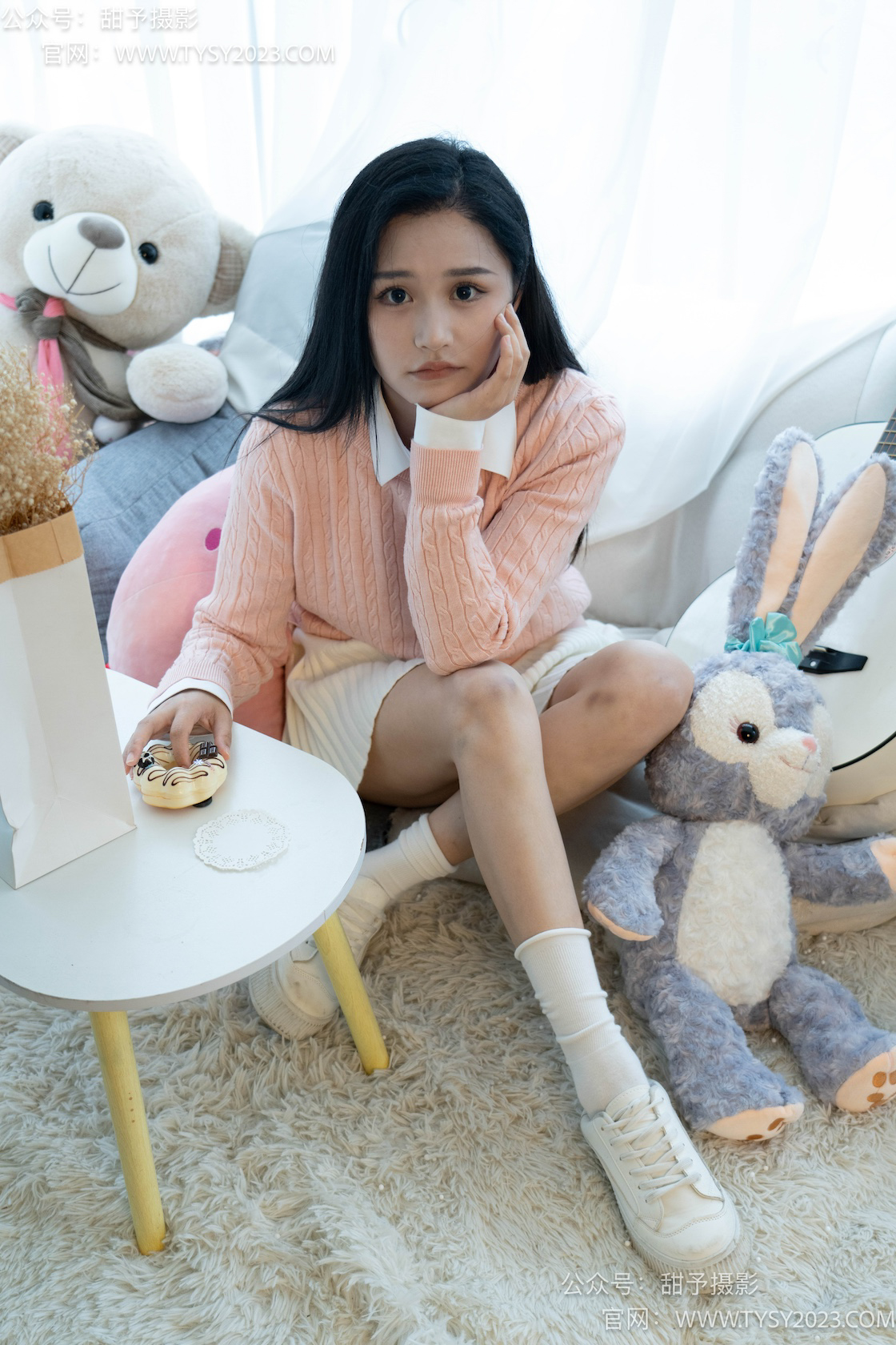 图片[3]-甜予摄影037期：澜澜-板鞋、白棉袜、裸足-觅颜社