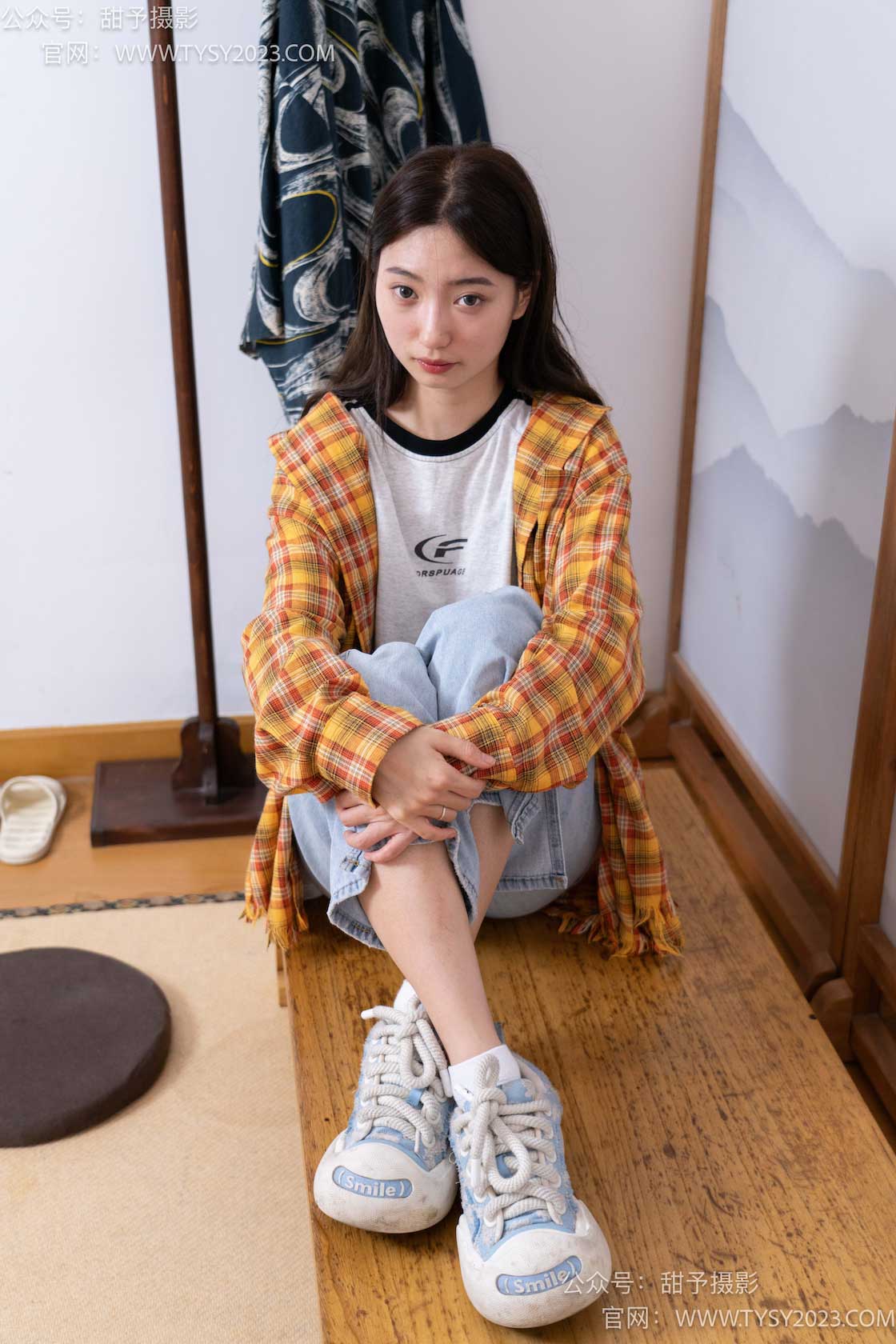 图片[4]-甜予摄影078期：雪梨-帆布鞋、白棉袜、裸足-觅颜社