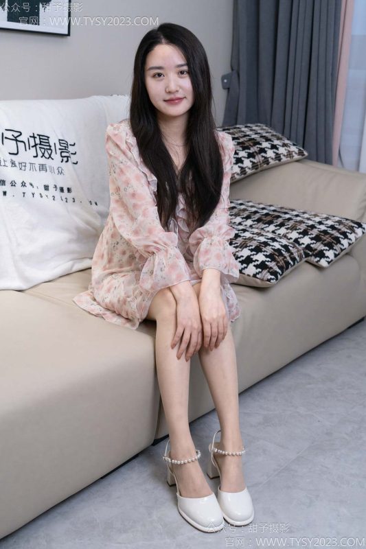 甜予摄影144期：澜澜-高跟鞋、薄肉丝（脚尖加固）-觅颜社