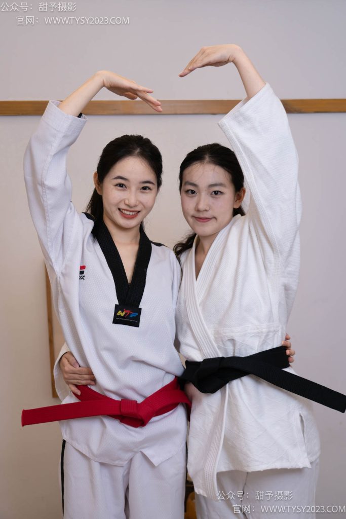 图片[2]-甜予摄影088期：思思小云-跆拳道服、人字拖、裸足-觅颜社