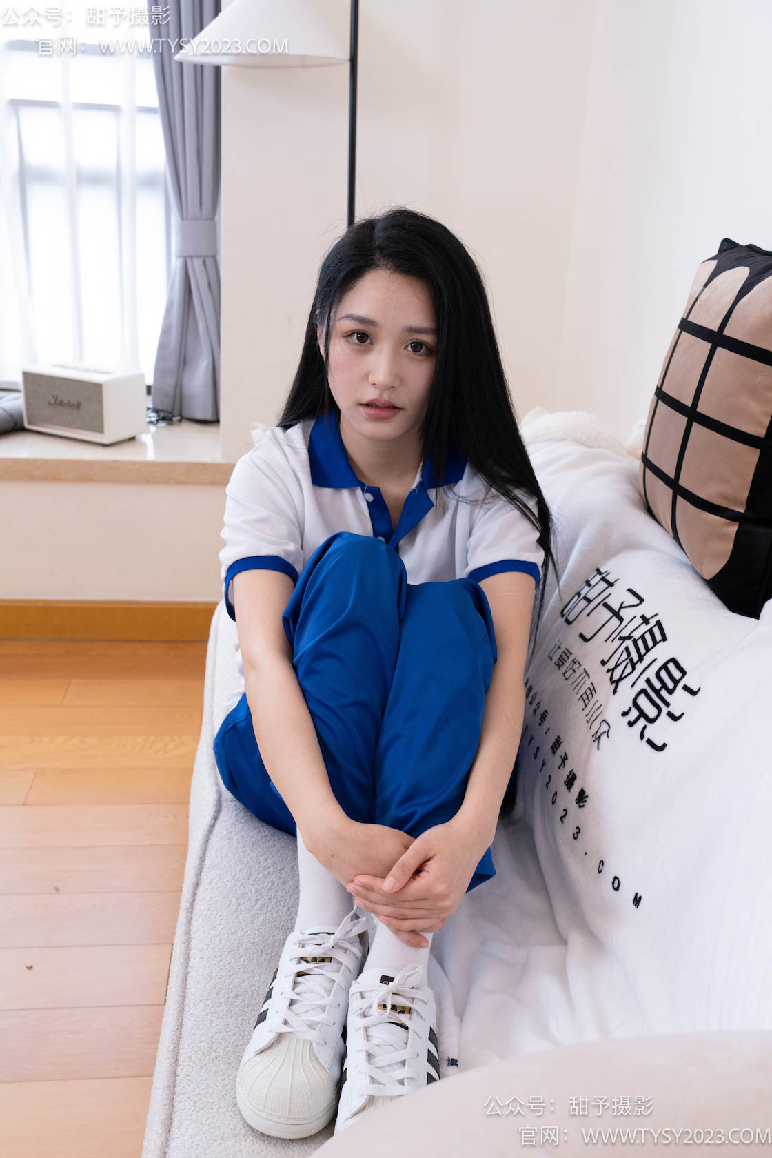 图片[4]-予摄影102期：澜澜-板鞋、白棉袜、肉丝（脚尖微加固款）-觅颜社