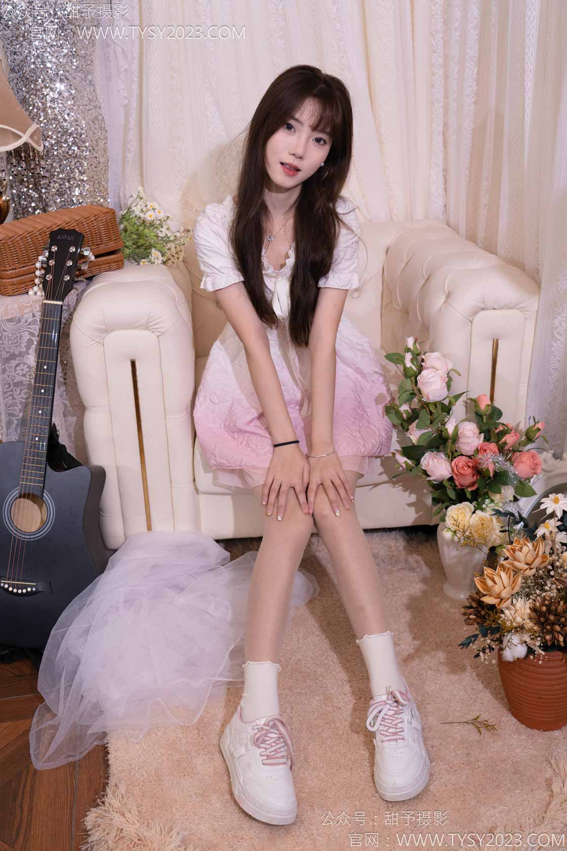 图片[4]-甜予摄影177期：璇璇-板鞋、白棉袜、薄肉丝（脚尖加固）-觅颜社