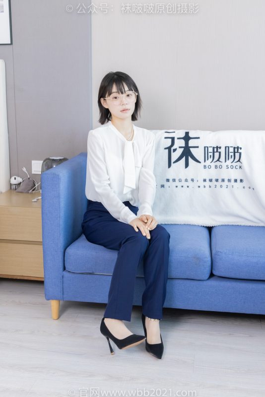 袜啵啵461期：糯米-高跟鞋、短肉丝（脚尖加固款）、裸足-觅颜社