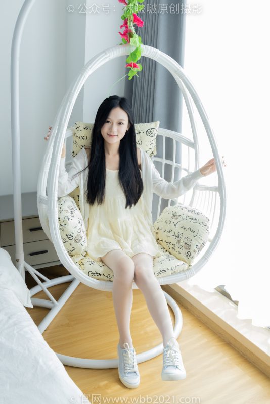 袜啵啵517期：焦糖-帆布鞋、薄白丝（脚尖加固款）-觅颜社