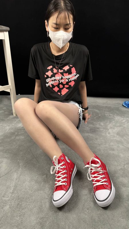 三禾摄影 NO.047 休闲短裤 肉丝 帆布鞋 [183P-1V-1.5GB]-觅颜社