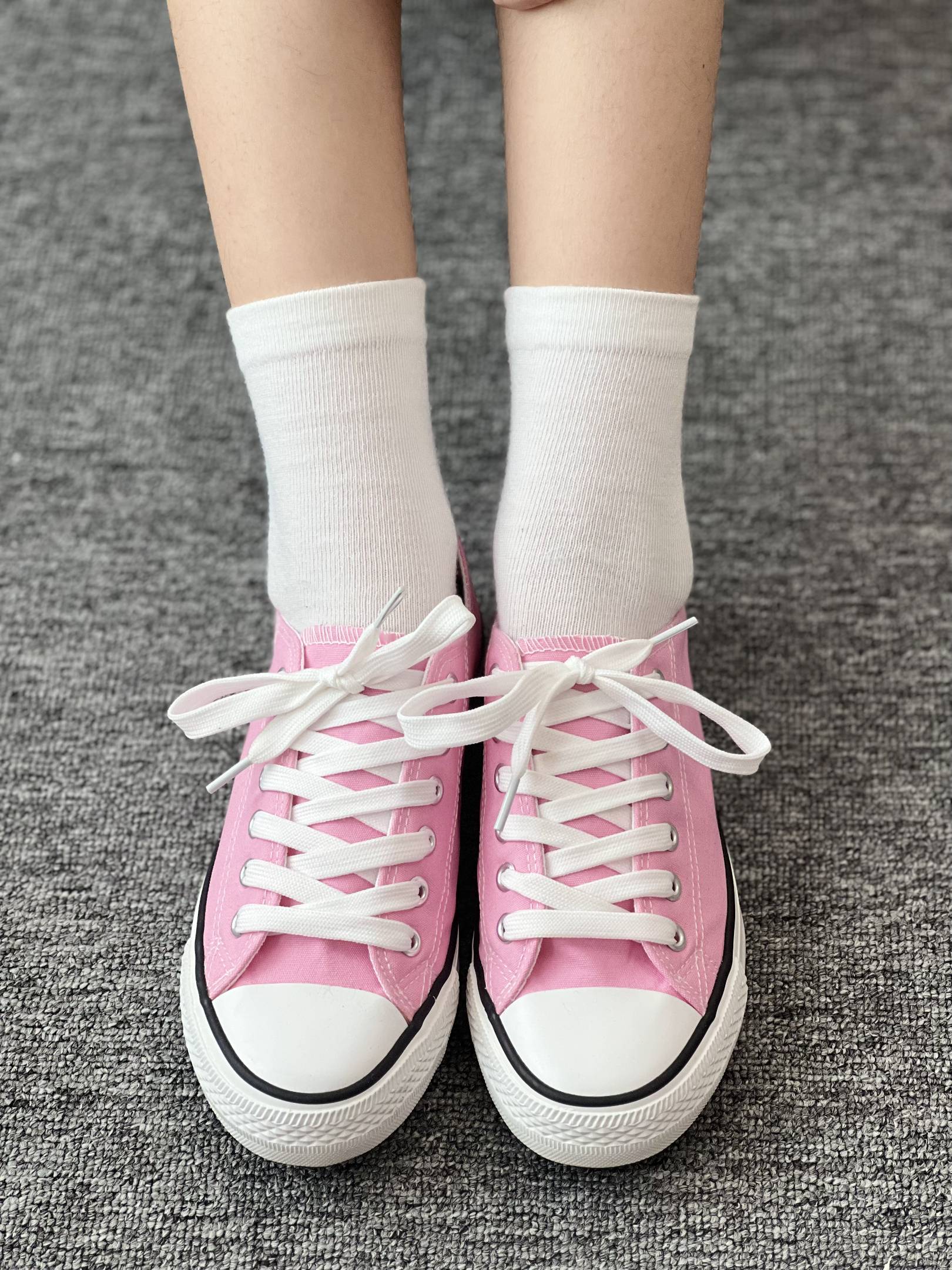 图片[4]-三禾摄影 NO.026 牛仔短裤 棉袜 帆布鞋