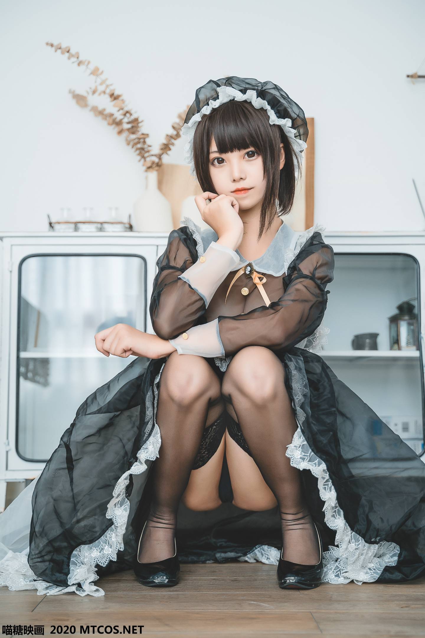 图片[2]-喵糖映画 VOL.108 女仆长裙郎