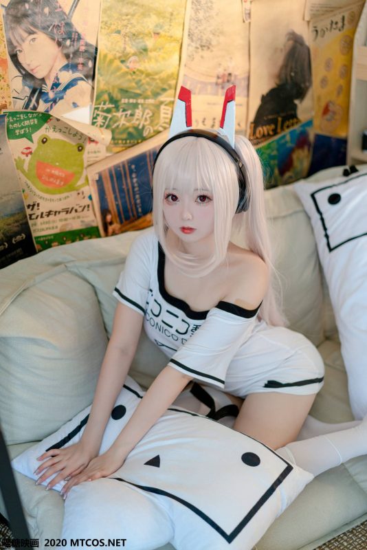 喵糖映画 VOL.113 白丝宅T[38P-803M]-觅颜社