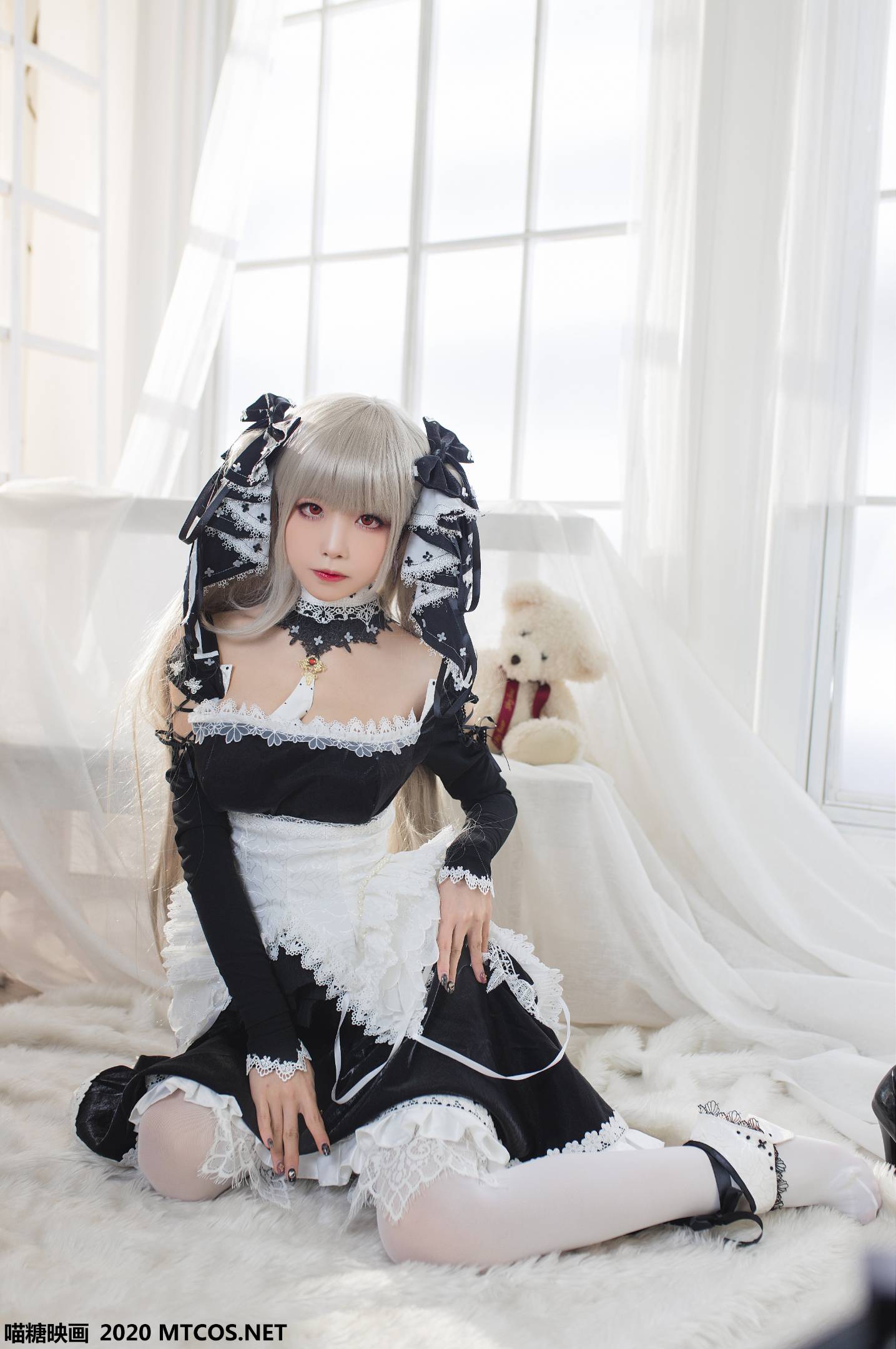 图片[2]-喵糖映画 VOL.127 黑巫女仆