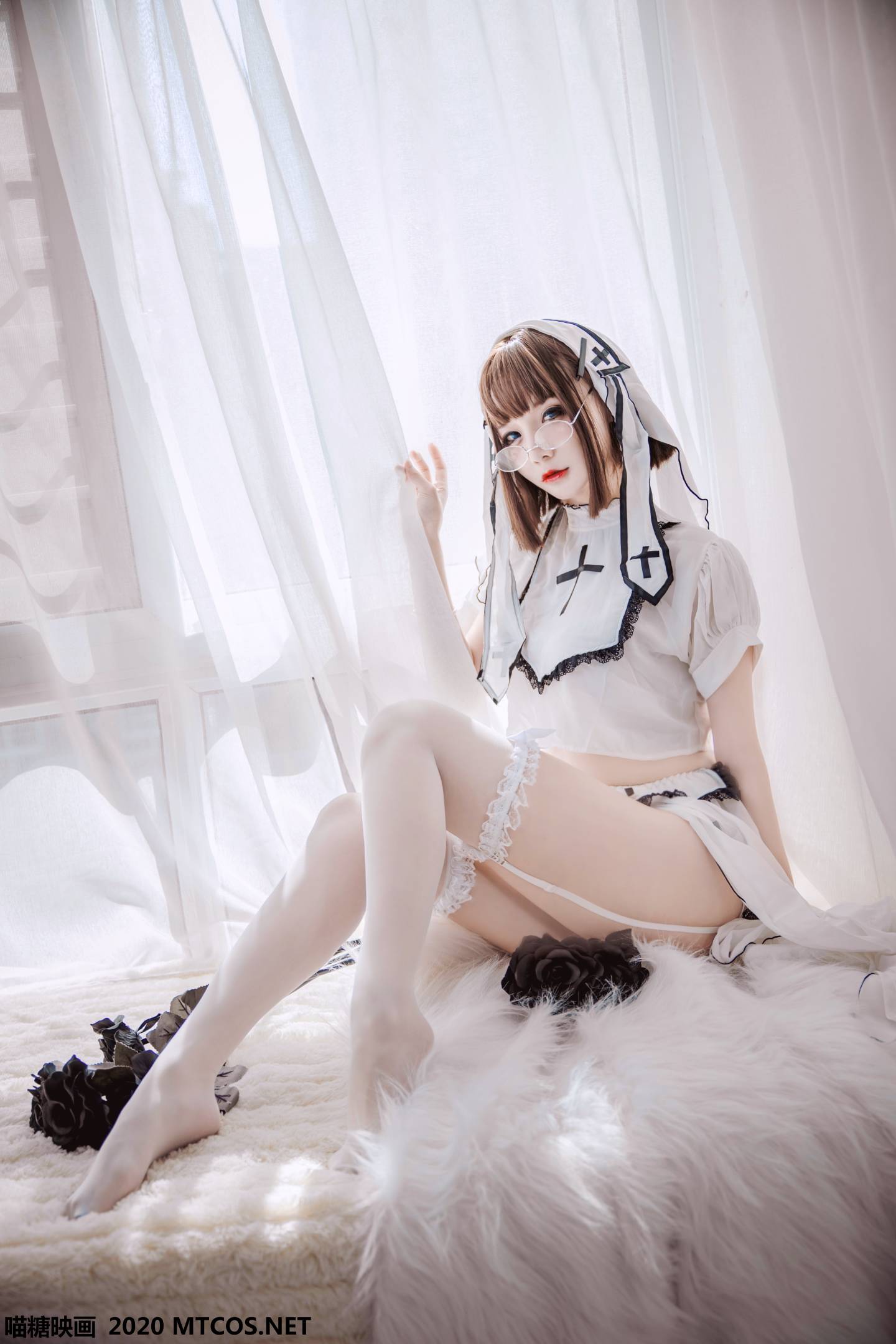 图片[4]-喵糖映画 VOL.131 白色修女