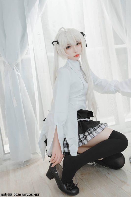 喵糖映画 VOL.142 和服之哥特[30P-386M]-觅颜社