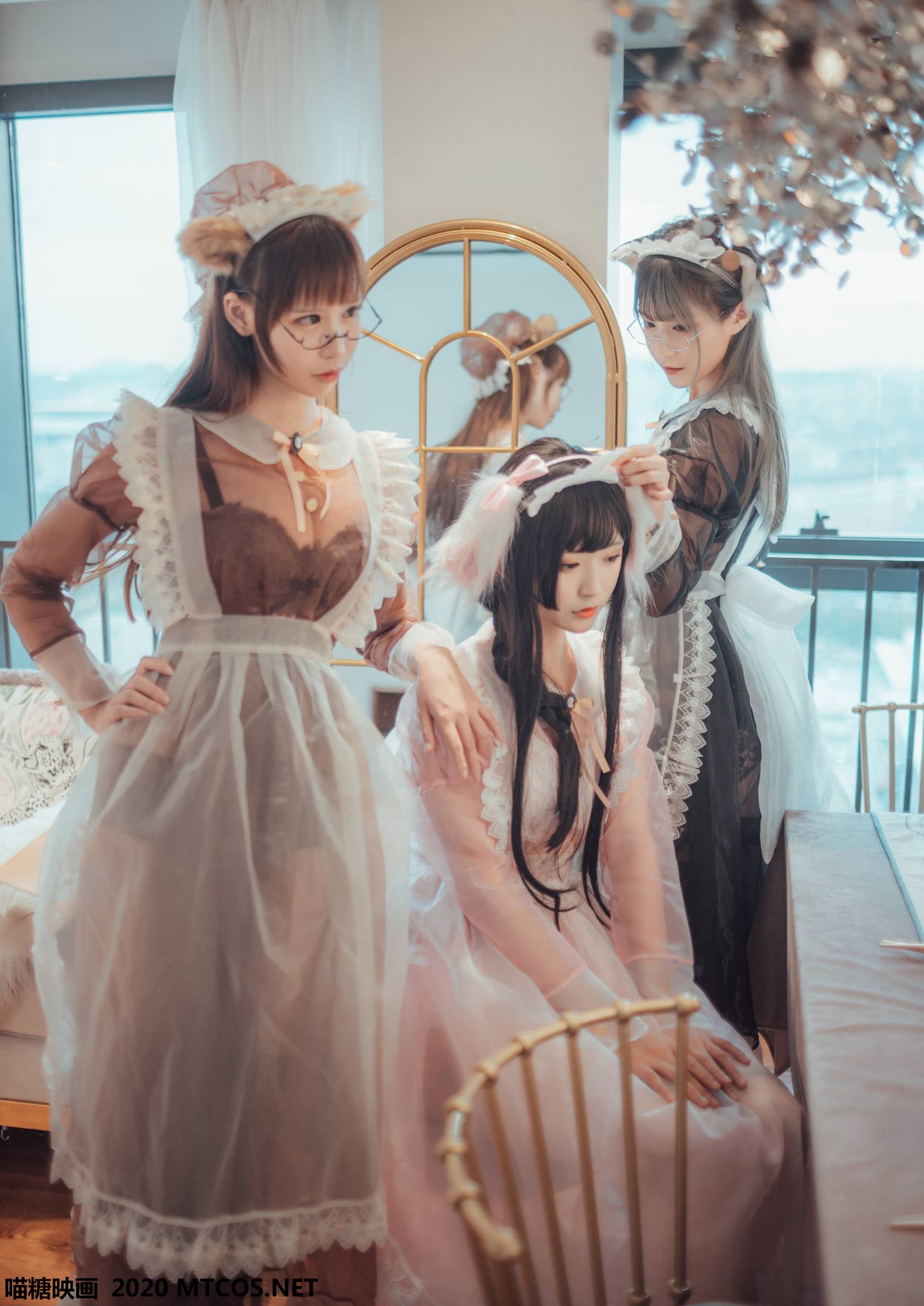 喵糖映画 VOL.146 三人女仆