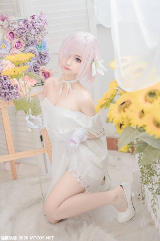 喵糖映画 VOL.150 白色玛修[40P-518M]-觅颜社