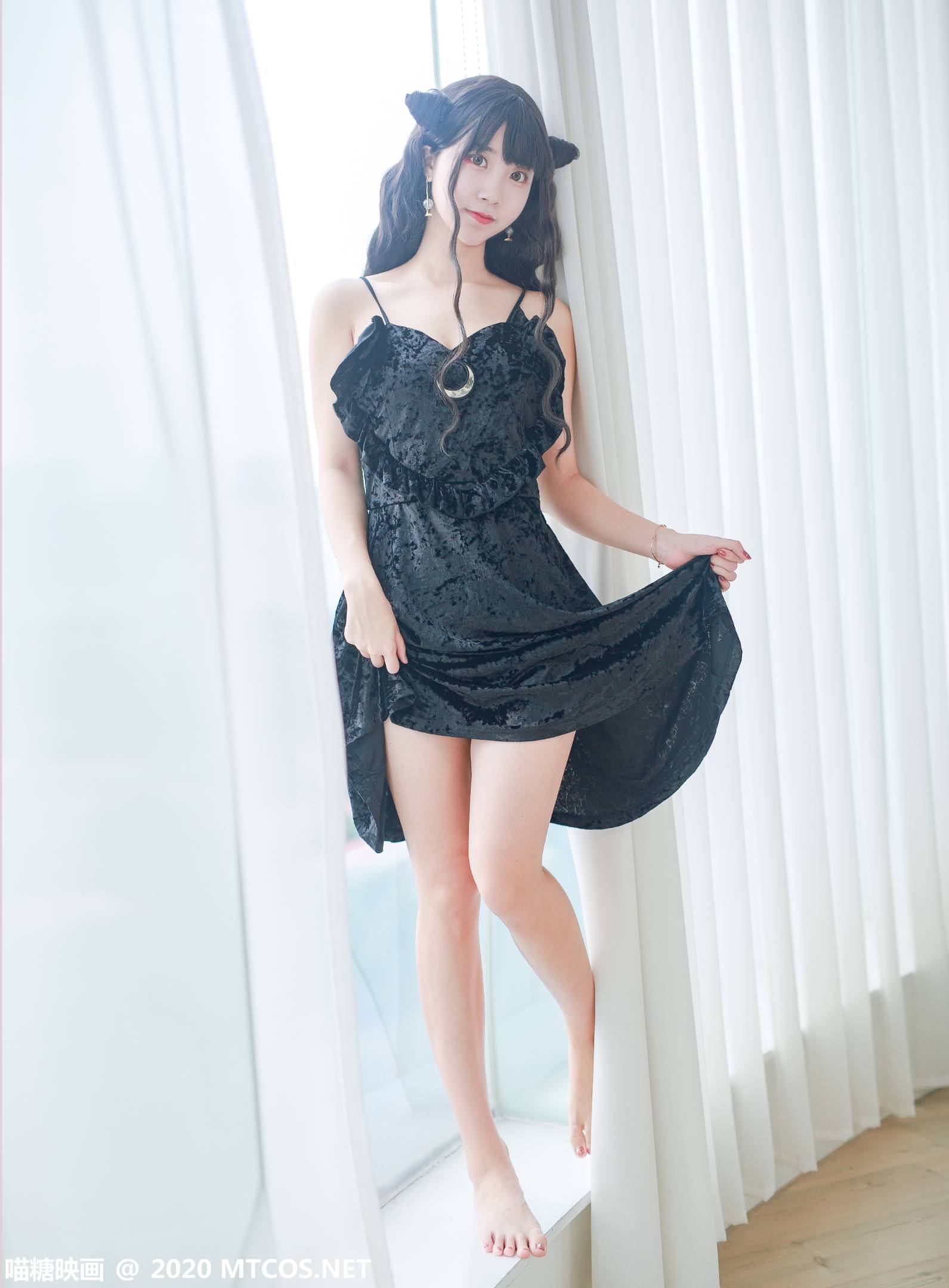 喵糖映画 VOL.160 小恶魔黑裙