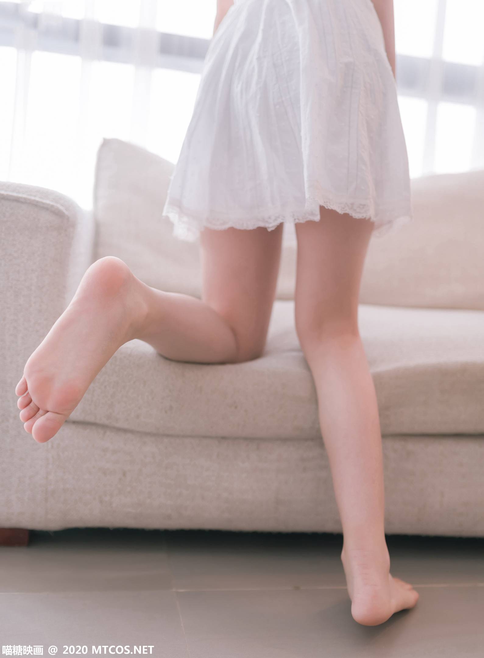 图片[4]-喵糖映画 VOL.177 白裙少女