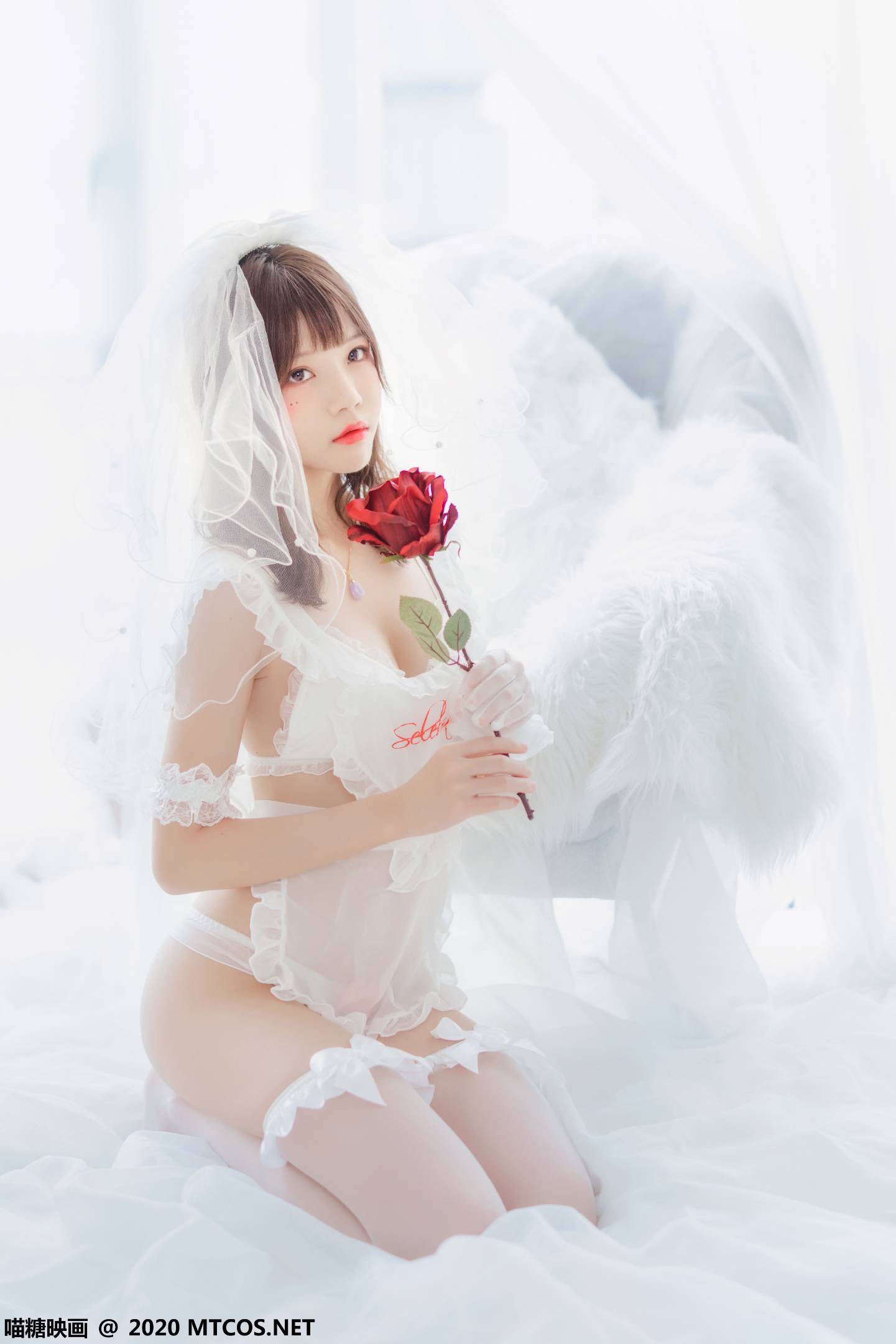 图片[2]-喵糖映画 VOL.186 纯白轻纱