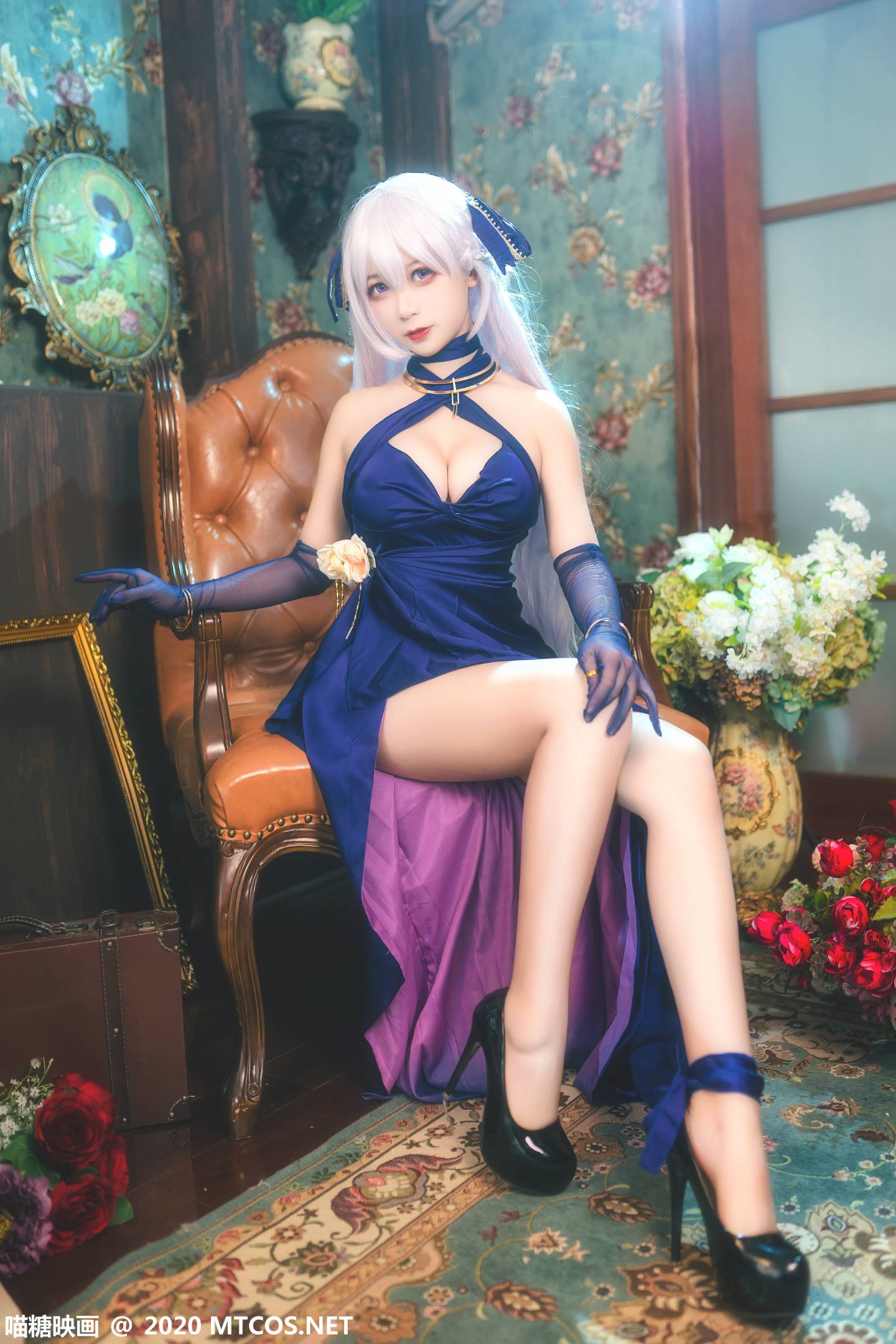 图片[4]-喵糖映画 VOL.191 小天鹅女仆和礼服