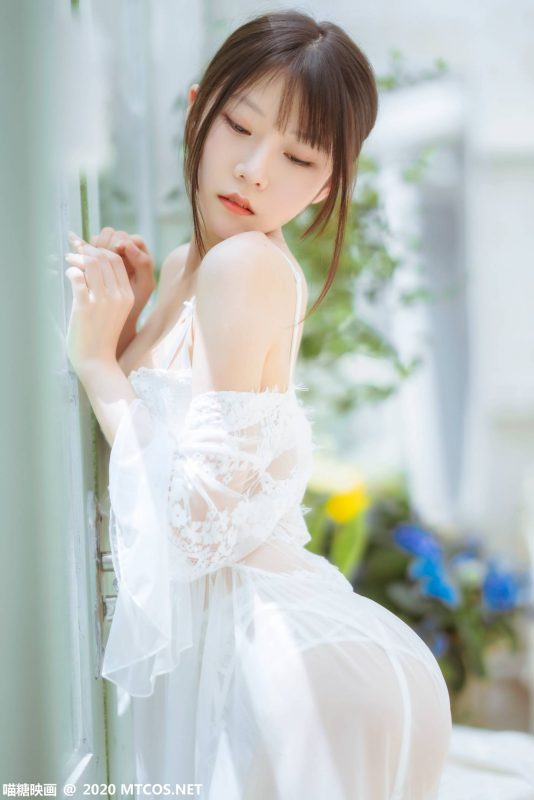 喵糖映画 VOL.197 白裙轻纱[50P-1.13GB]-觅颜社