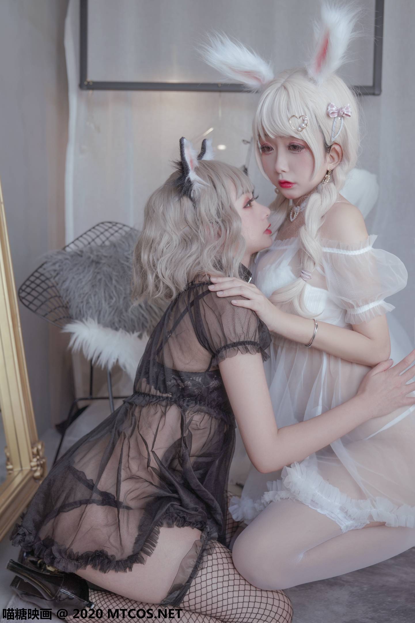 喵糖映画 VOL.200 黑猫与白兔