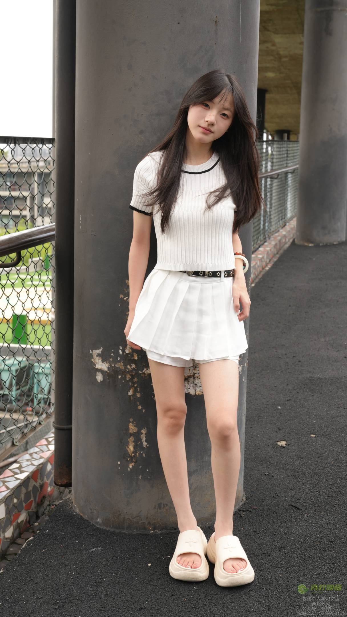 图片[3]-青柠映画 NO.083 阿慌 白袜亮钻指甲油