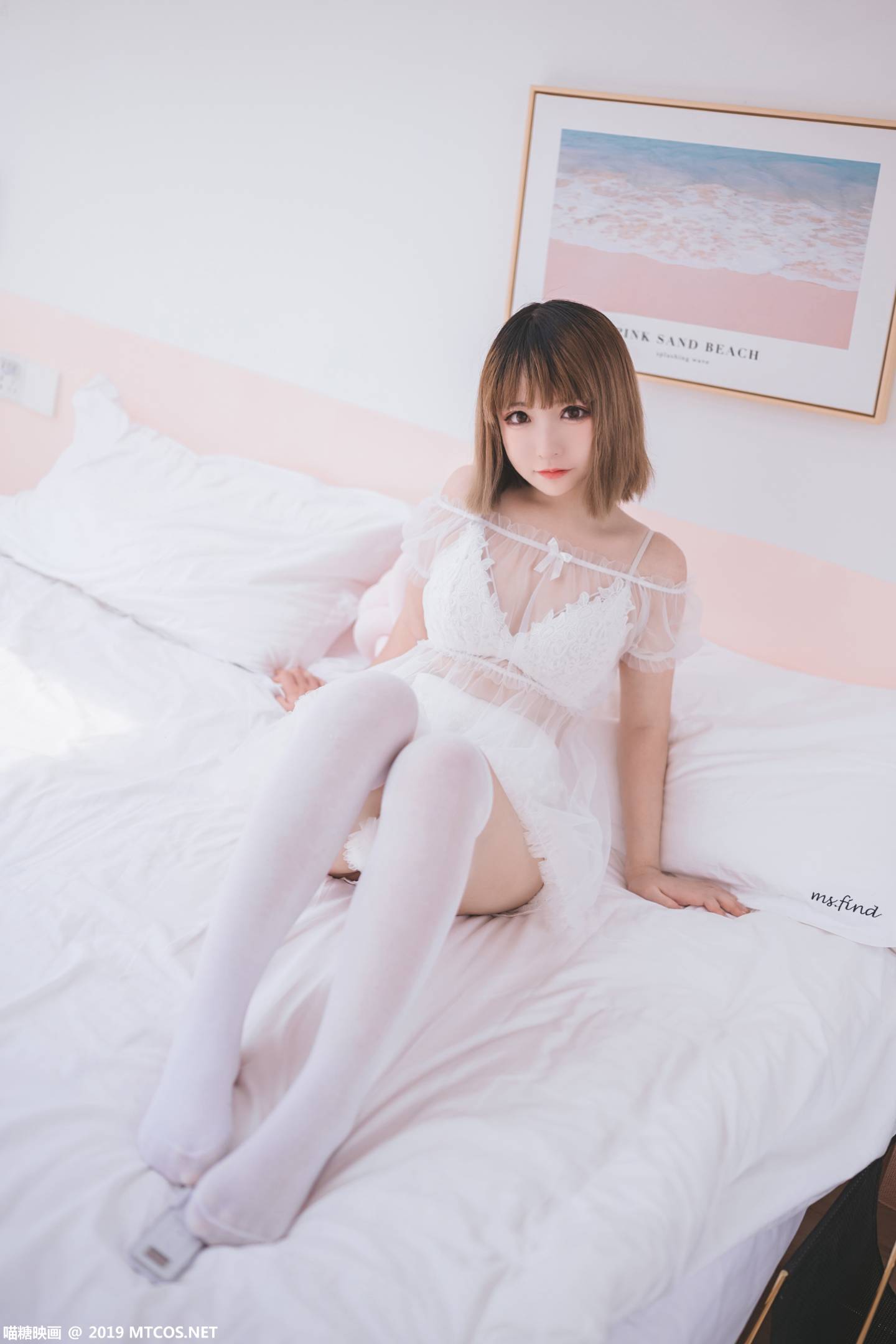 图片[4]-喵糖映画 VOL.025 纯情白裙