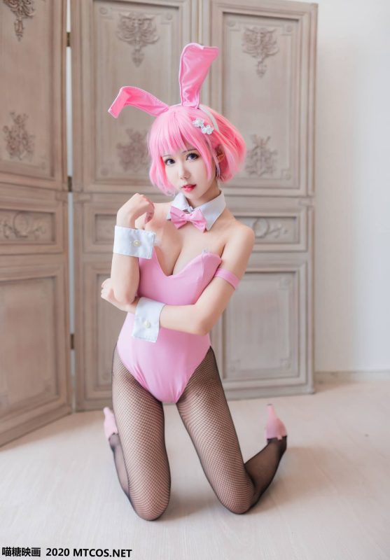 MTYH 喵糖映画 TML.003 梦梦兔女郎[53P-403MB]-觅颜社