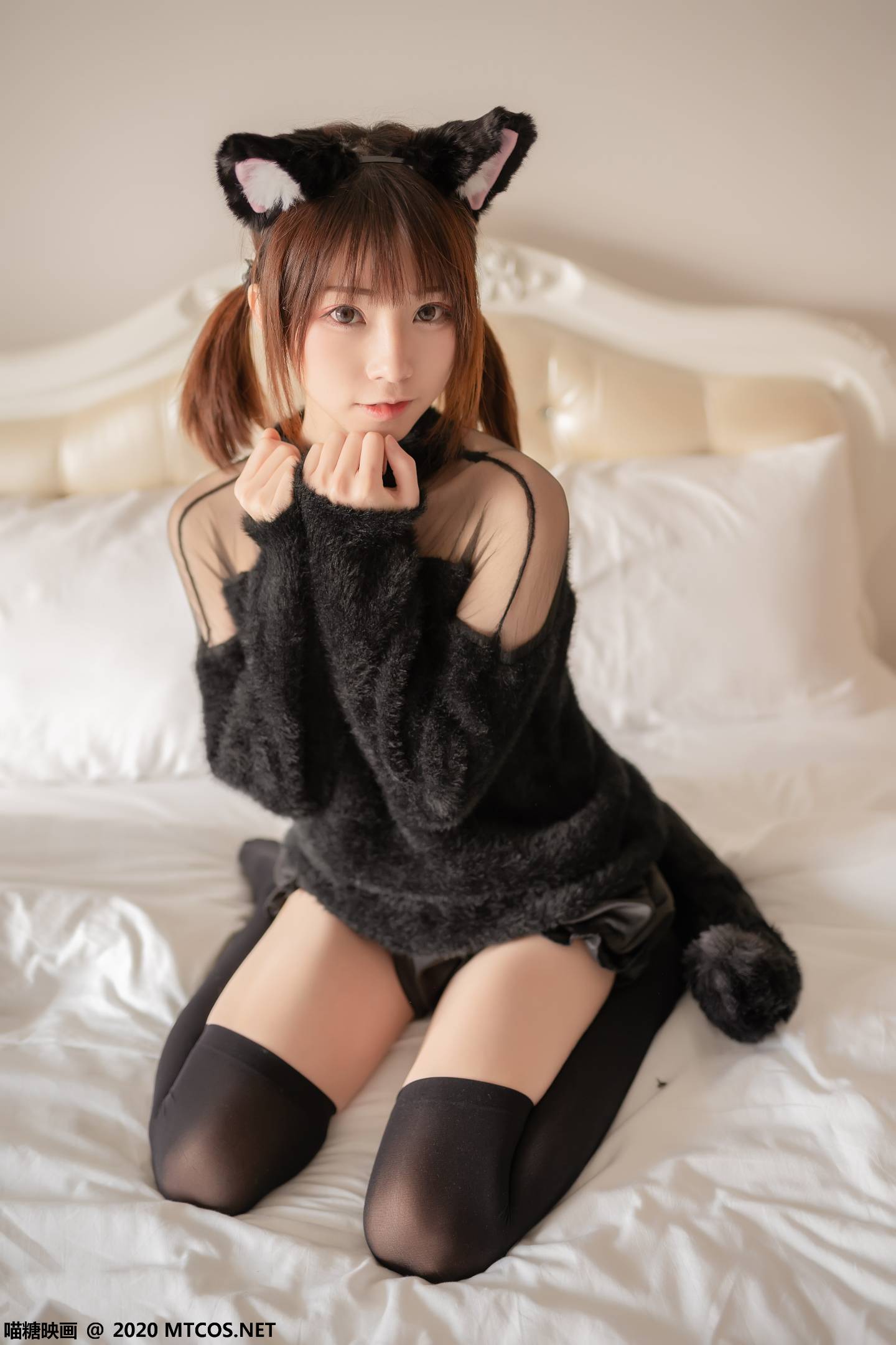 图片[4]-喵糖映画 VOL.081 Kitaro_绮太郎 黑喵女友