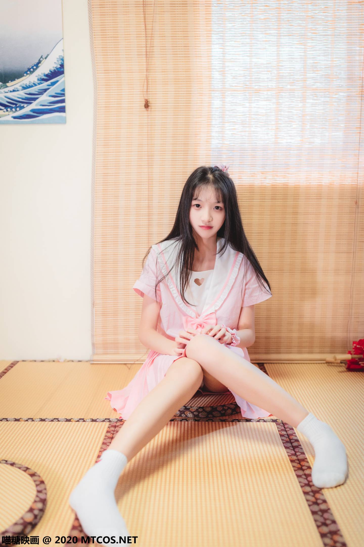 喵糖映画 VOL.087 日系粉色JK