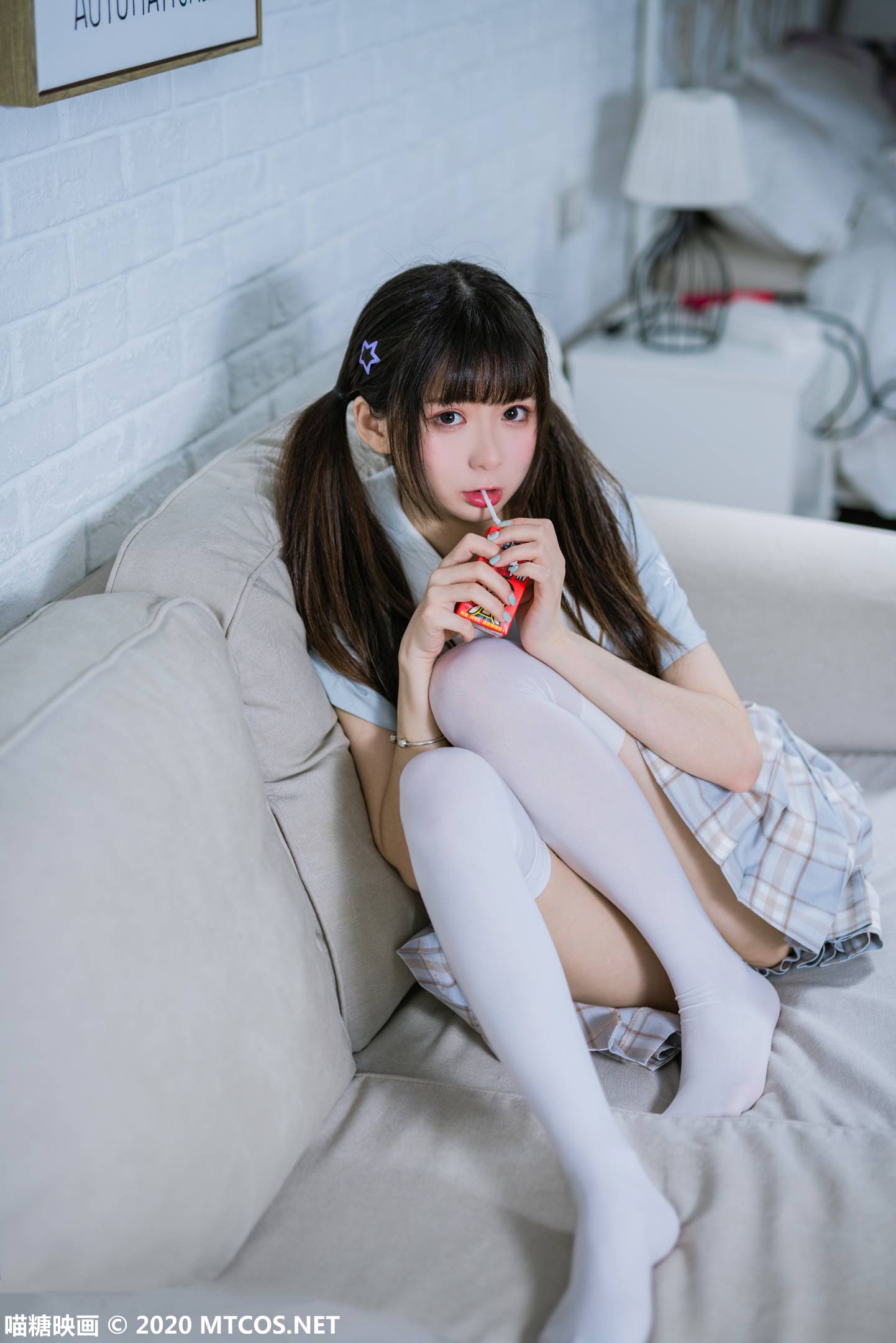 图片[2]-喵糖映画 VOL.094 双马尾学妹