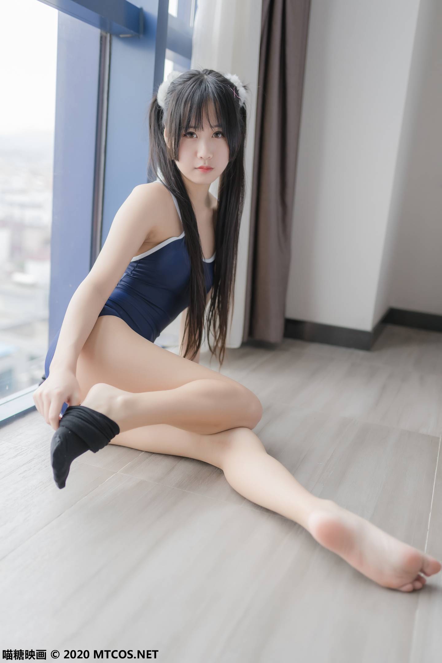 图片[2]-喵糖映画 VOL.097 萌芽儿o0 双马尾死库水