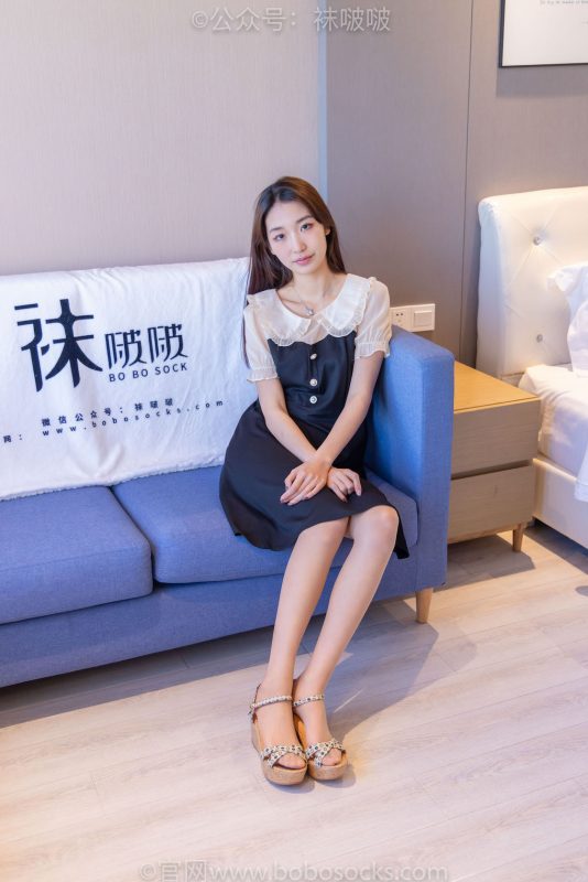 袜啵啵074期：果果-高跟鞋、凉鞋、肉丝（脚尖透明款）、裸足-觅颜社