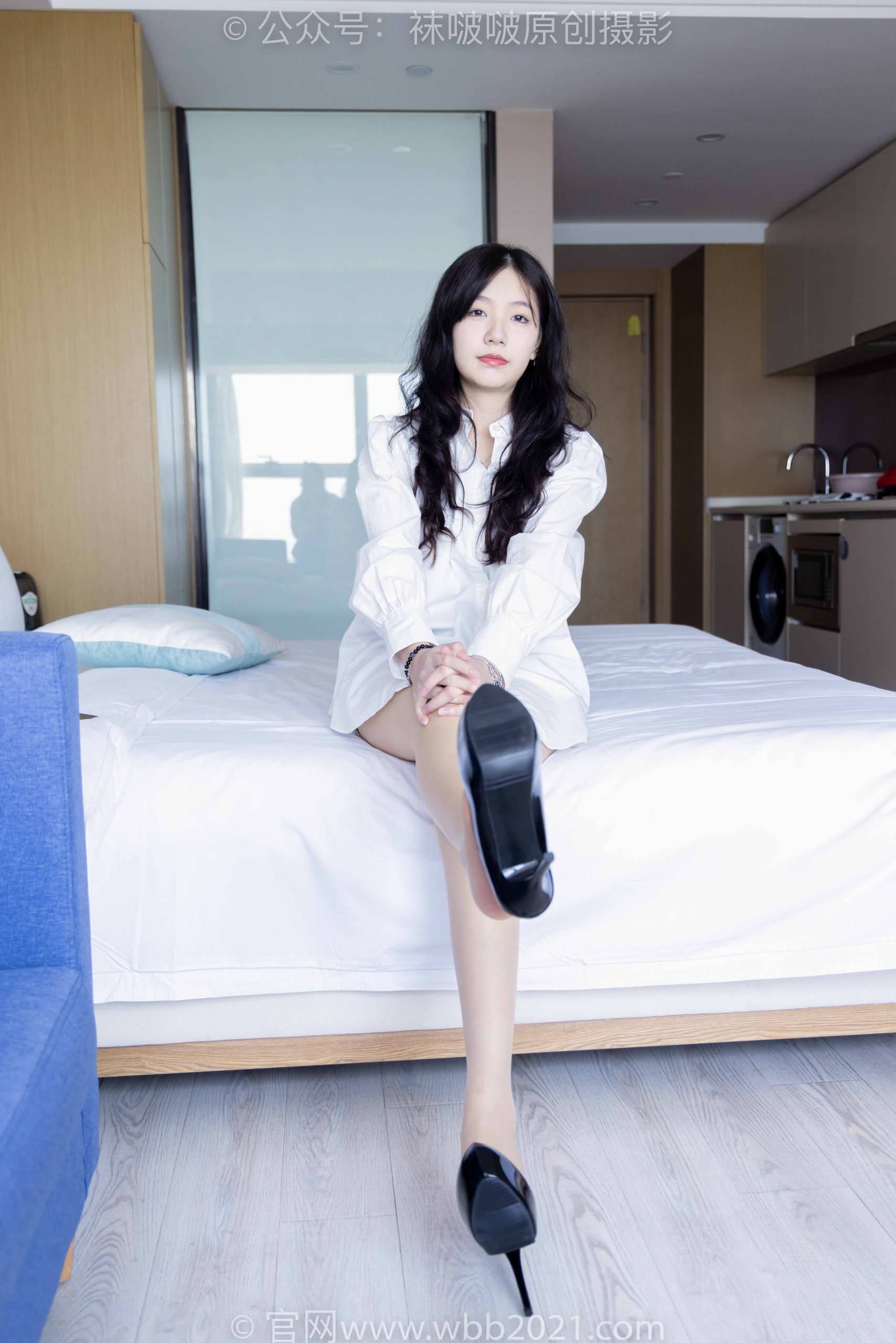 袜啵啵260期：小甜豆-高跟鞋、肉丝（脚尖微加固款）-觅颜社