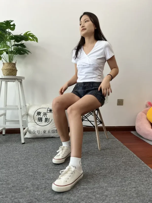 三禾摄影 NO.036 休闲短裤 棉袜 [157P-1V-938MB]-觅颜社