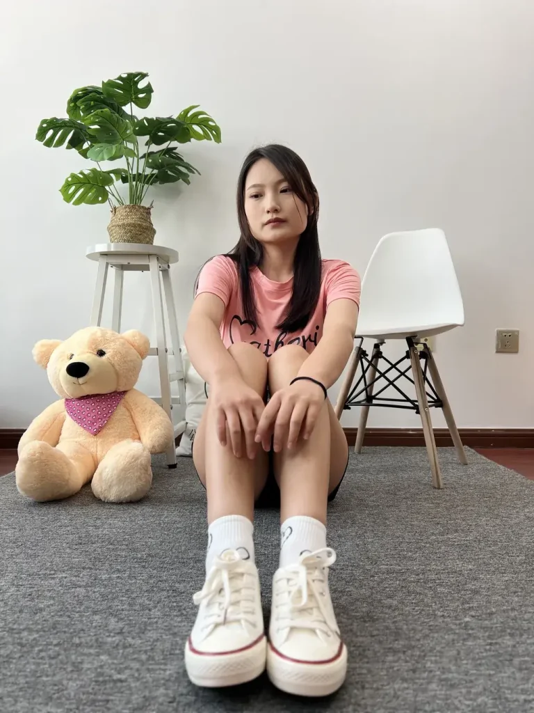 三禾摄影 NO.037 休闲短裤 棉袜 帆布鞋